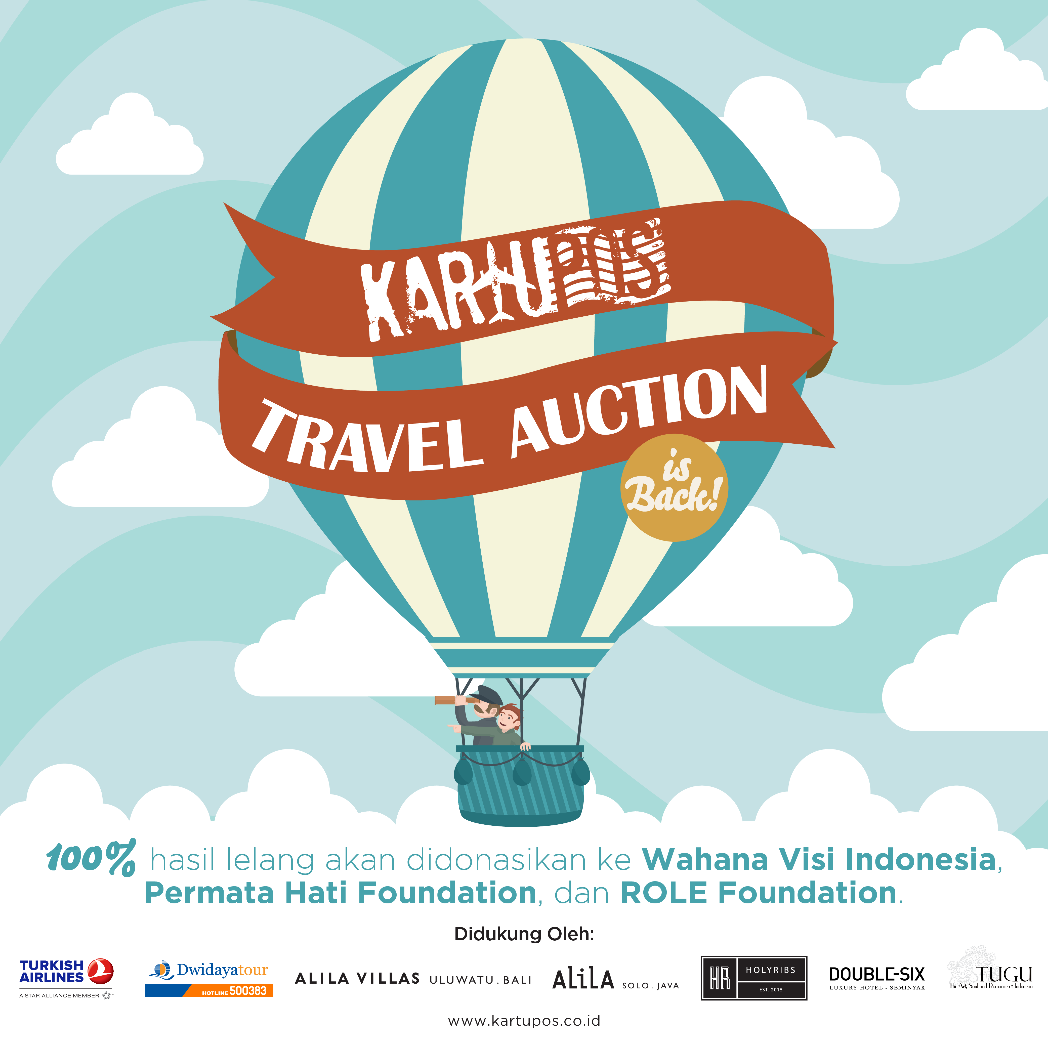 #KartuposAuction 2015 poster